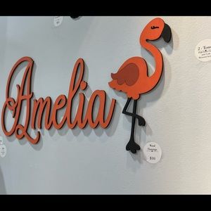 Any name, any color! Custom name wood wall sign. Size shown is medium